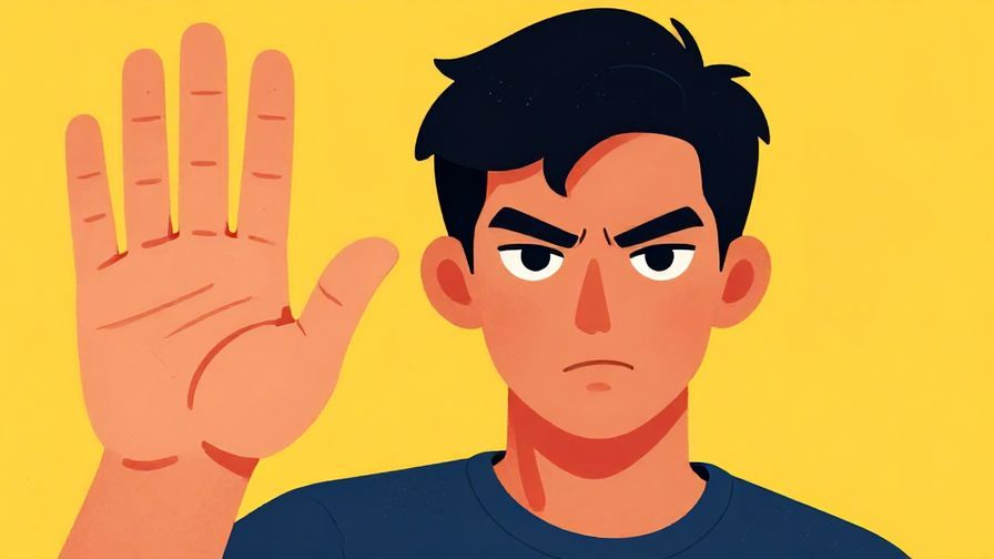 Illustration%20of%20a%20person%20firmly%20raising%20a%20hand%20with%20a%20serious%20expression%2C%20vibrant%20colors%2C%20illustrated%20style