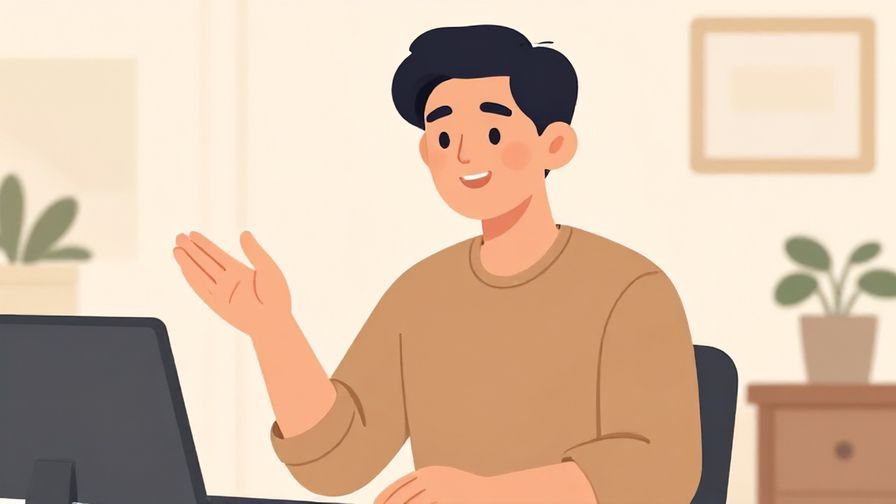 Illustration%20of%20a%20person%20gesturing%20to%20objects%20with%20a%20warm%20smile%2C%20polite%20indoor%20setting%2C%20illustrated%20style