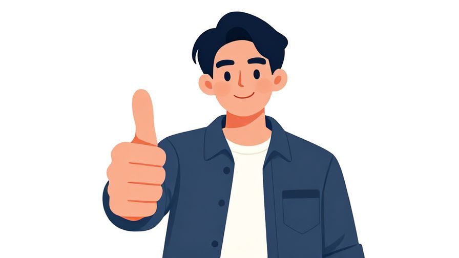Illustration%20of%20a%20person%20giving%20a%20thumbs-up%20with%20a%20confident%20smile%2C%20casual%20clothing%2C%20bright%20background%2C%20illustrated%20style
