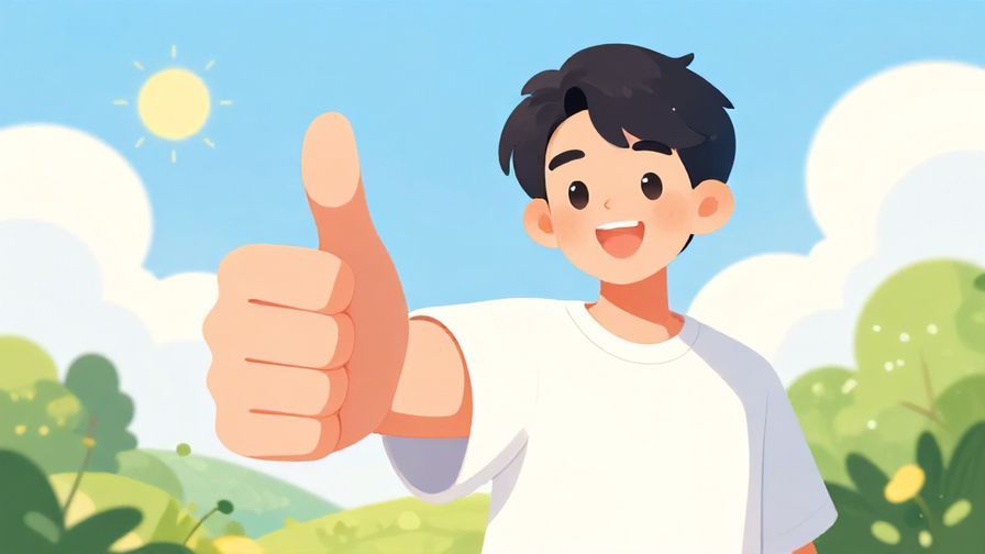 Illustration%20of%20a%20person%20giving%20a%20thumbs-up%20with%20a%20cheerful%20expression%2C%20outdoors%20with%20sunny%20sky%20and%20greenery.