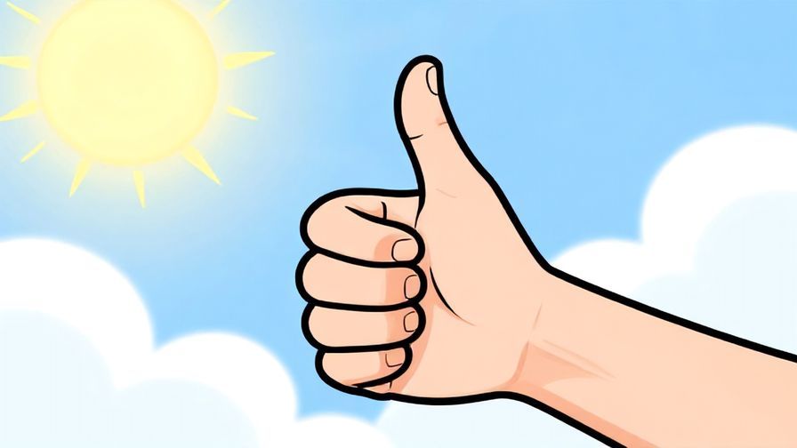 Illustration%20of%20a%20person%20giving%20a%20thumbs-up%20with%20a%20bright%20sunny%20sky%20behind%20them%2C%20illustrated%20style