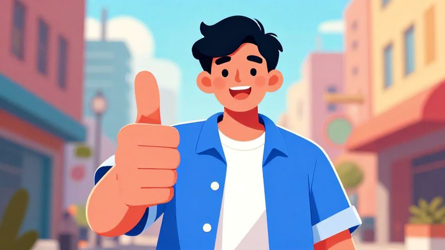 Illustration%20of%20a%20person%20giving%20a%20thumbs-up%20and%20smiling%20cheerfully%20on%20a%20colorful%20urban%20background%2C%20vibrant%20colors%2C%20illustrated%20style