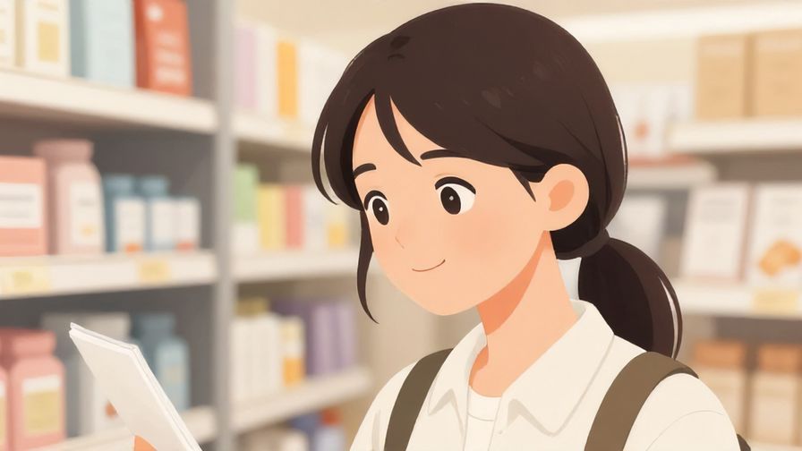 Illustration%20of%20a%20person%20glancing%20briefly%20at%20a%20product%20with%20a%20gentle%20smile%2C%20illustrated%20store%20background