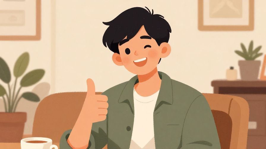 Illustration%20of%20a%20person%20grinning%20and%20giving%20a%20thumbs-up%20in%20a%20cozy%20room%20setting%2C%20warm%20colors%2C%20illustrated%20style