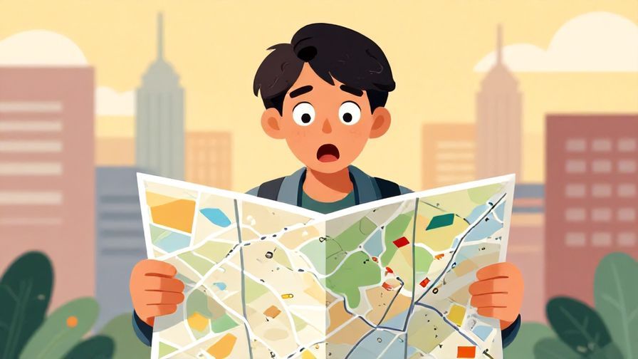 Illustration%20of%20a%20person%20holding%20a%20map%20with%20wide%20eyes%20in%20shock%2C%20cityscape%20background%2C%20vibrant%20colors%2C%20illustrated%20style