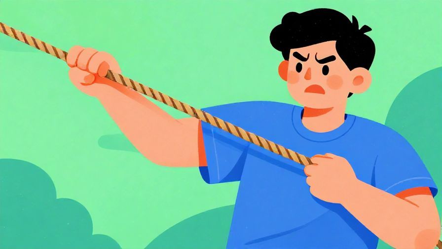 Illustration%20of%20a%20person%20holding%20on%20to%20a%20rope%20loosely%20with%20a%20struggling%20expression%2C%20vibrant%20colors%2C%20illustrated%20style