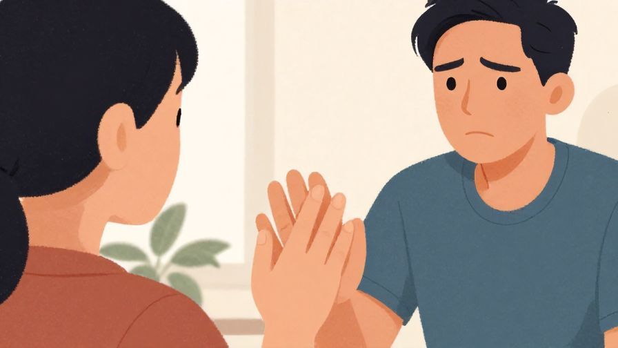 Illustration%20of%20a%20person%20holding%20their%20hand%20near%20another%20person%20with%20a%20disgusted%20face%2C%20indoor%20setting%2C%20illustrated%20style