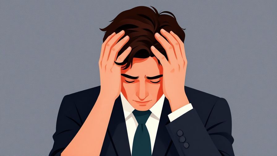 Illustration%20of%20a%20person%20holding%20their%20head%20in%20regret%2C%20soft%20lighting%2C%20formal%20setting%2C%20vibrant%20colors%2C%20illustrated%20style