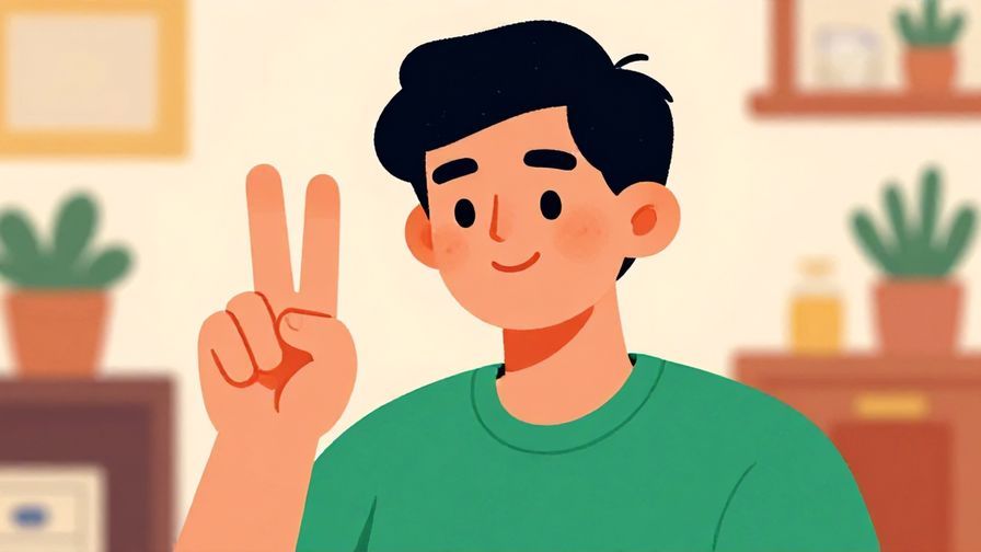 Illustration%20of%20a%20person%20holding%20up%20one%20finger%20and%20smiling%2C%20cozy%20room%20background%2C%20vibrant%20colors%2C%20illustrated%20style