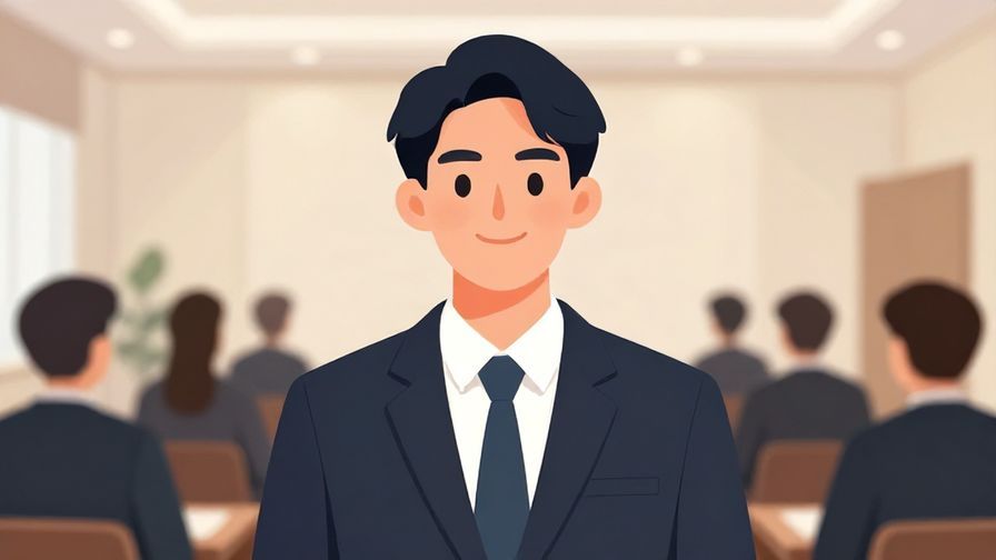 Illustration%20of%20a%20person%20in%20formal%20clothing%20smiling%20gently%20at%20a%20meeting%20room%20with%20soft%20lighting%2C%20illustrated%20style