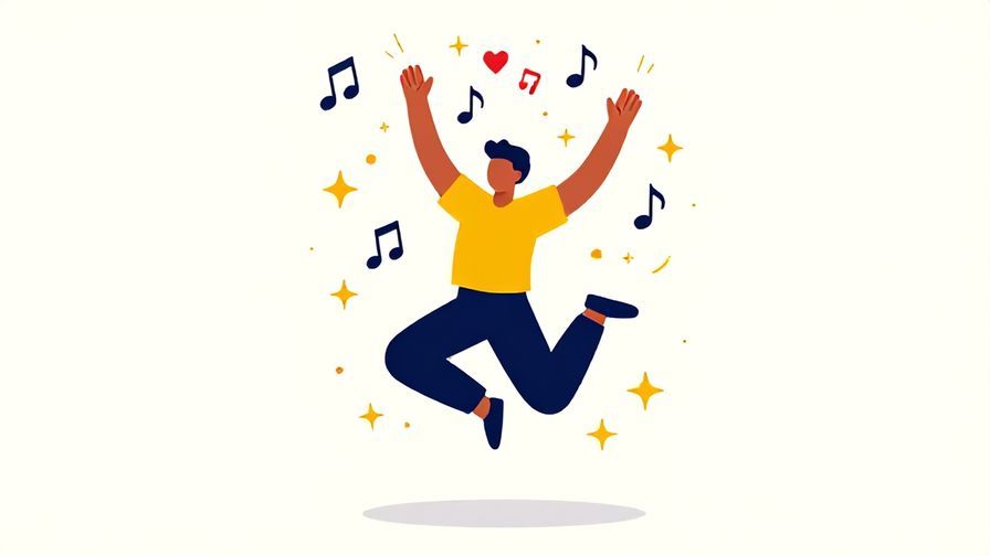 Illustration%20of%20a%20person%20joyfully%20jumping%20with%20musical%20notes%20and%20sparkles%20around%20their%20heart%2C%20vibrant%20colors%20and%20fun%20energy%2C%20illustrated%20style