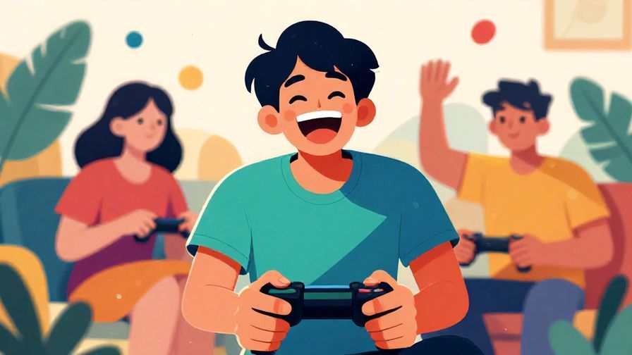 Illustration%20of%20a%20person%20laughing%20hard%20while%20playing%20a%20game%20with%20friends%2C%20vibrant%20colors%2C%20illustrated%20style