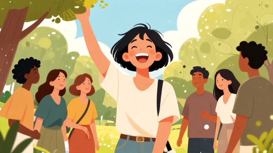 Illustration%20of%20a%20person%20laughing%20joyfully%20with%20friends%20in%20a%20sunny%20park%2C%20vibrant%20colors%2C%20illustrated%20style