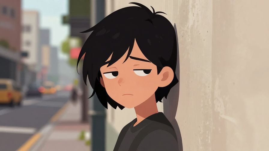 Illustration%20of%20a%20person%20leaning%20against%20a%20wall%2C%20looking%20weary%20with%20half-closed%20eyes%20and%20slight%20frown%2C%20urban%20street%20background.