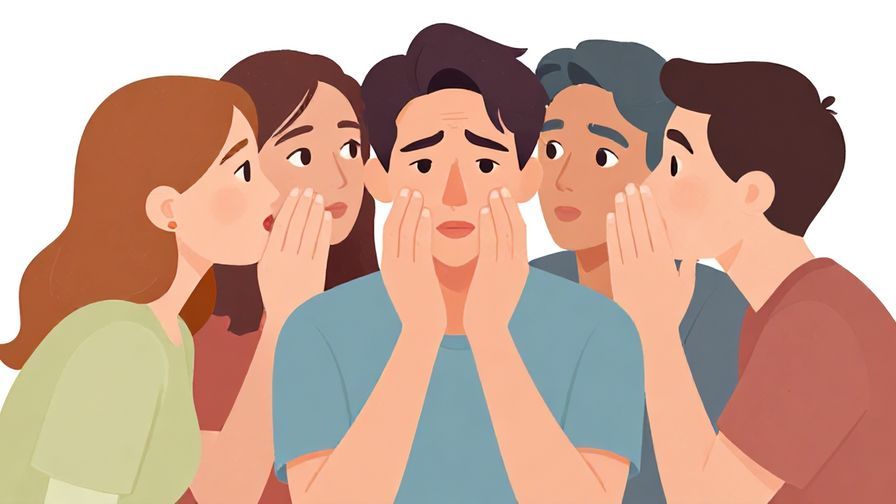 Illustration%20of%20a%20person%20looking%20awkward%20or%20out%20of%20place%20among%20a%20group%20with%20other%20people%20whispering%20or%20exchanging%20glances.