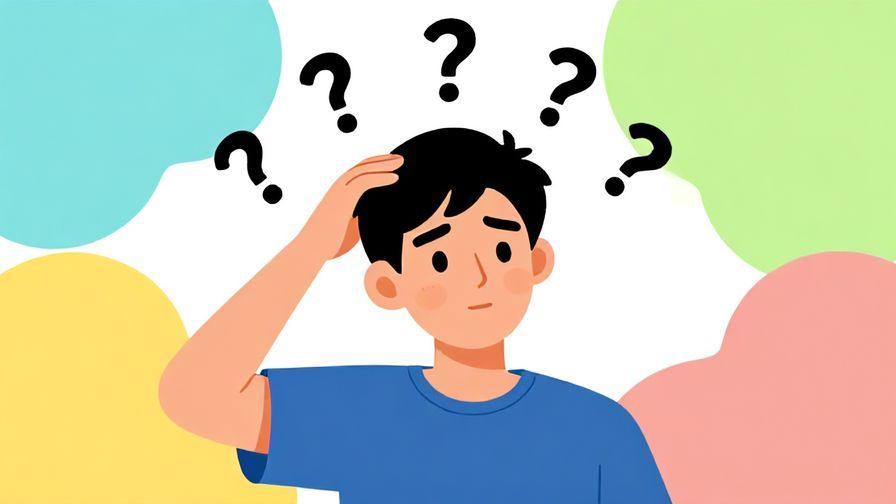 Illustration%20of%20a%20person%20looking%20curious%2C%20scratching%20their%20head%20while%20thinking%20with%20floating%20question%20marks%20around%20them%2C%20bright%20colorful%20background%2C%20illustrated%20style