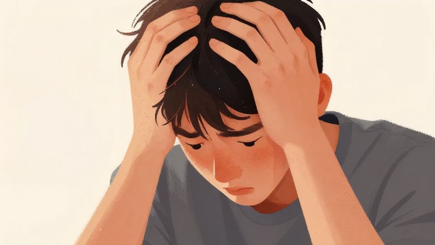 Illustration%20of%20a%20person%20looking%20distressed%20and%20holding%20their%20head%2C%20soft%20lighting%2C%20illustrated%20style