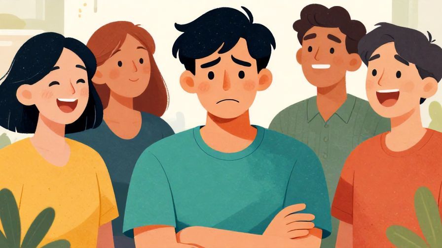 Illustration%20of%20a%20person%20looking%20frustrated%20and%20crossing%20arms%20while%20others%20laugh%20nearby%2C%20detailed%20background%2C%20vibrant%20colors%2C%20illustrated%20style