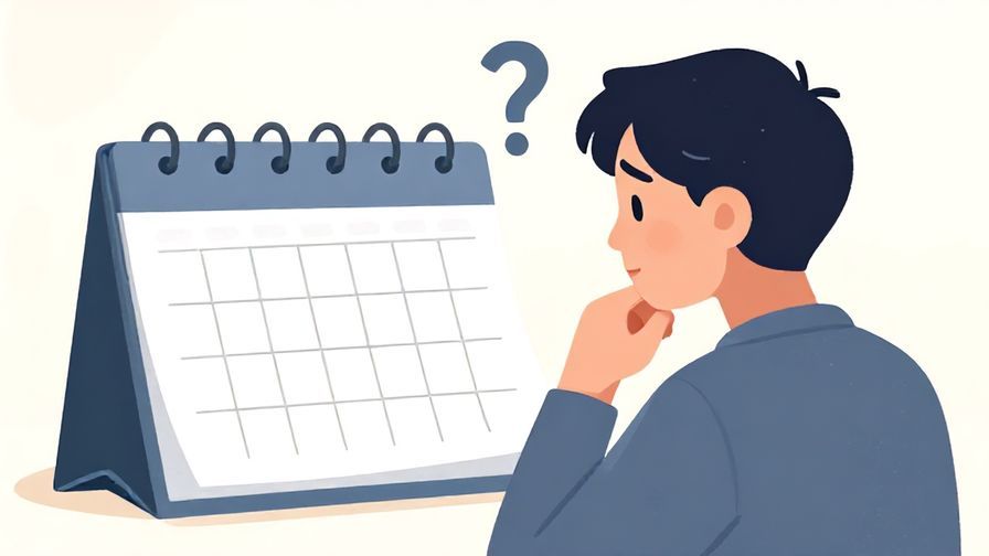 Illustration%20of%20a%20person%20looking%20thoughtfully%20at%20a%20blank%20calendar%20with%20a%20question%20mark%20above%20their%20head%2C%20soft%20lighting%2C%20illustrated%20style