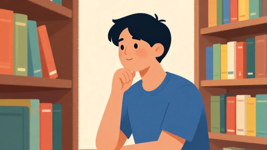 Illustration%20of%20a%20person%20looking%20thoughtful%20in%20a%20library%20with%20soft%20lighting%20and%20bookshelves%20around%20them%2C%20vibrant%20colors%2C%20illustrated%20style