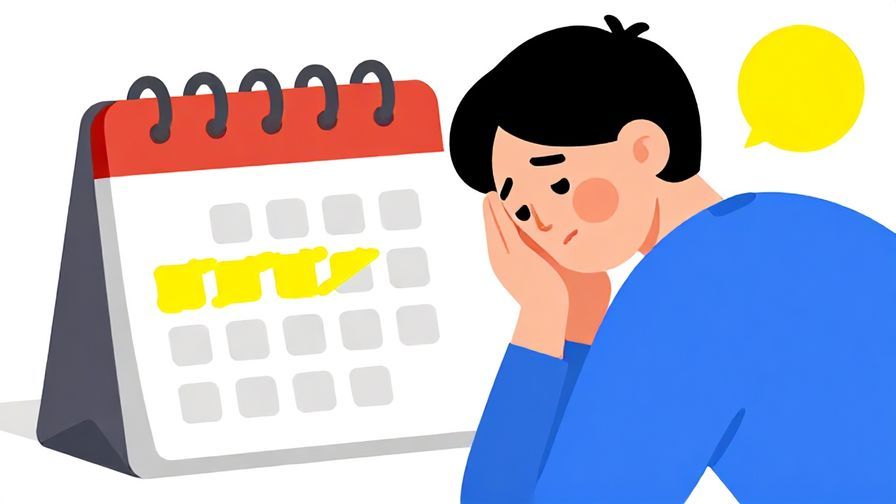 Illustration%20of%20a%20person%20looking%20tired%20or%20overwhelmed%20with%20a%20calendar%20showing%20today%20highlighted%2C%20vibrant%20colors%2C%20illustrated%20style