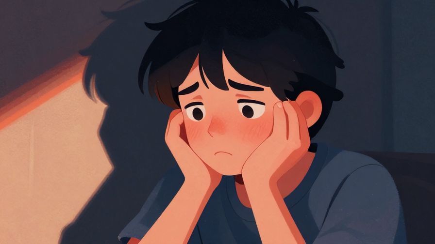 Illustration%20of%20a%20person%20looking%20worried%20and%20distressed%2C%20dark%20shadows%20around%20them%2C%20soft%20lighting%2C%20vibrant%20colors%2C%20illustrated%20style