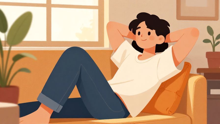 Illustration%20of%20a%20person%20lounging%20comfortably%20with%20a%20peaceful%20smile%20in%20a%20sunlit%20room%2C%20vibrant%20colors%2C%20illustrated%20style