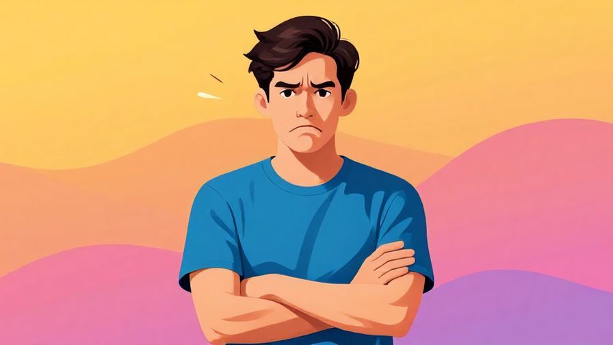 Illustration%20of%20a%20person%20making%20a%20disgusted%20face%20with%20arms%20crossed%2C%20colorful%20background%2C%20illustrated%20style