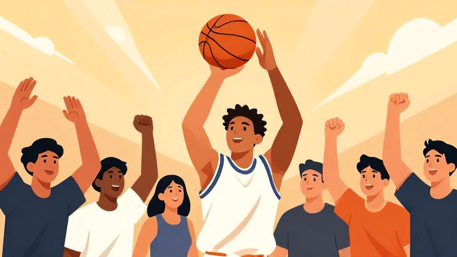 Illustration%20of%20a%20person%20making%20a%20perfect%20basketball%20shot%20on%20their%20first%20try%2C%20cheering%20crowd%2C%20vibrant%20colors%2C%20illustrated%20style