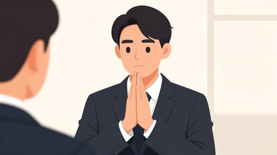 Illustration%20of%20a%20person%20making%20a%20polite%20gesture%20of%20apology%20with%20a%20calm%20expression%2C%20formal%20setting%2C%20illustrated%20style