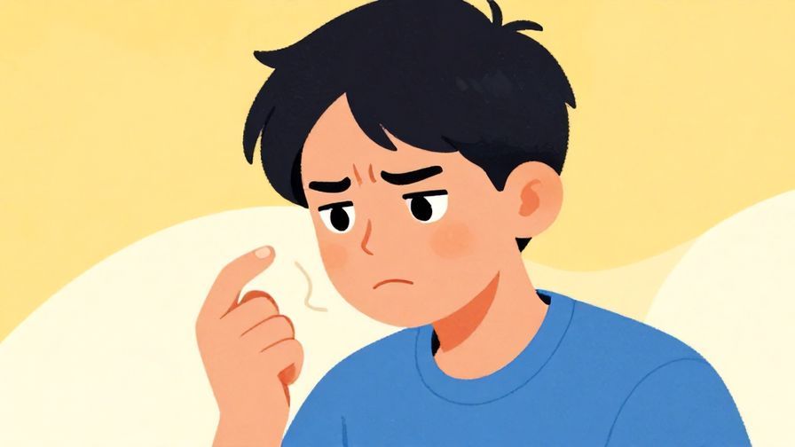 Illustration%20of%20a%20person%20making%20a%20small%20frown%20while%20looking%20at%20something%20unpleasant%2C%20bright%20colors%2C%20illustrated%20style