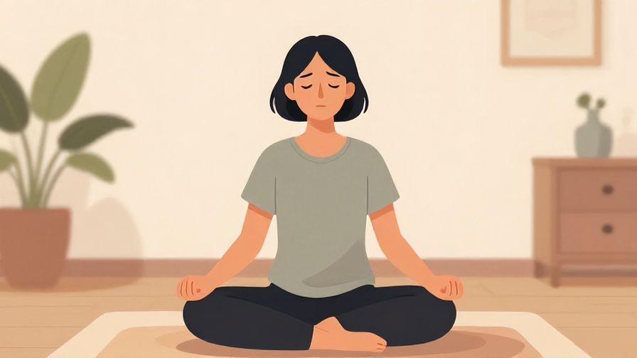 Illustration%20of%20a%20person%20meditating%20but%20with%20visible%20restlessness%20in%20their%20expression%2C%20calm%20room%2C%20soft%20lighting%2C%20illustrated%20style