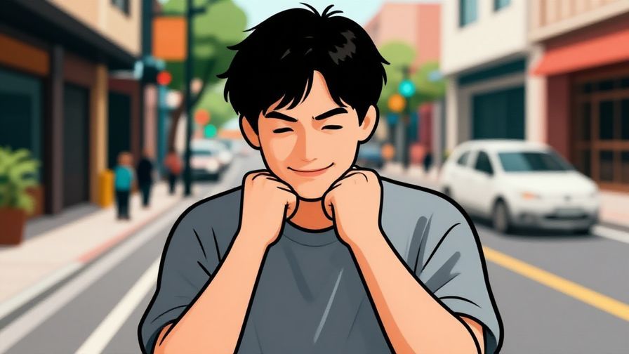 Illustration%20of%20a%20person%20nodding%20firmly%20with%20a%20smile%2C%20casual%20street%20background%2C%20vibrant%20colors%2C%20illustrated%20style