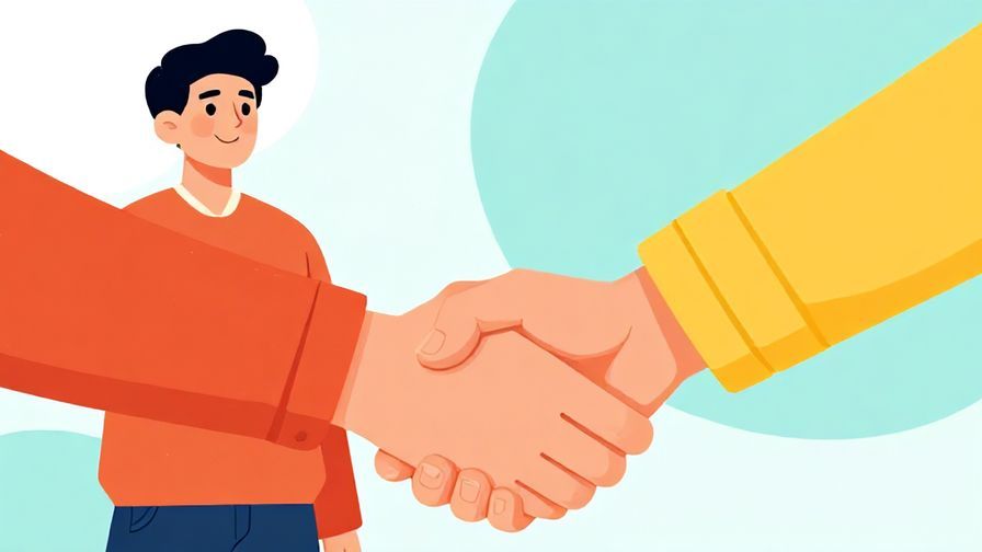 Illustration%20of%20a%20person%20offering%20a%20handshake%20with%20a%20confident%20smile%2C%20implying%20gaining%20trust%20and%20respect%2C%20vibrant%20colors%2C%20illustrated%20style