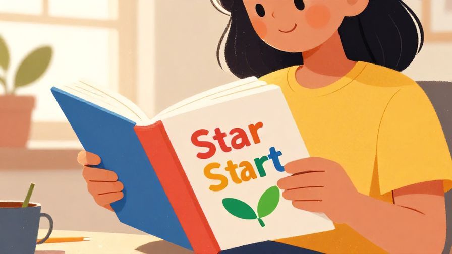 Illustration%20of%20a%20person%20opening%20a%20new%20book%20labeled%20with%20bright%20colors%20and%20a%20fresh%20start%20vibe.%20Happy%20expression%2C%20morning%20sunlight.