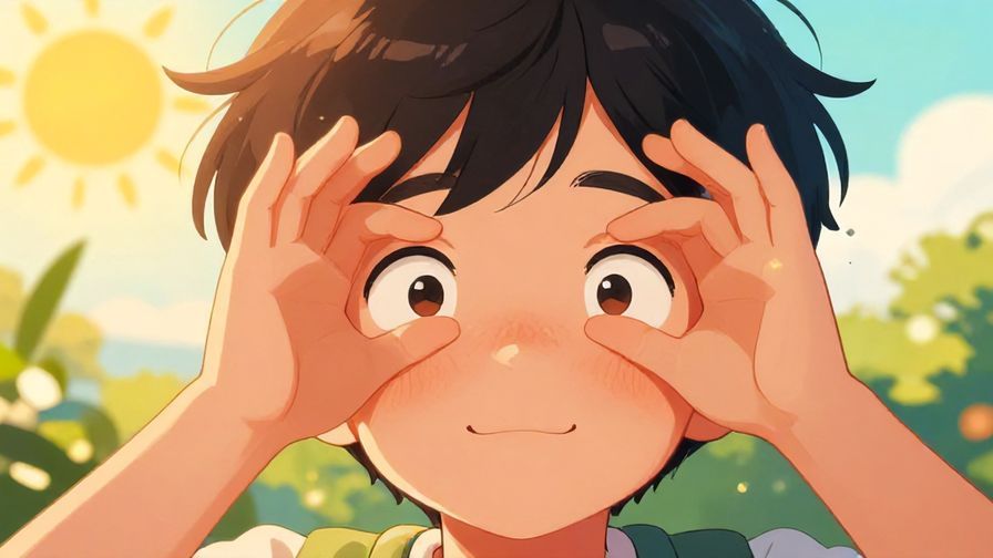 Illustration%20of%20a%20person%20opening%20their%20eyes%20widely%20with%20a%20sunny%20morning%20background%2C%20vibrant%20colors