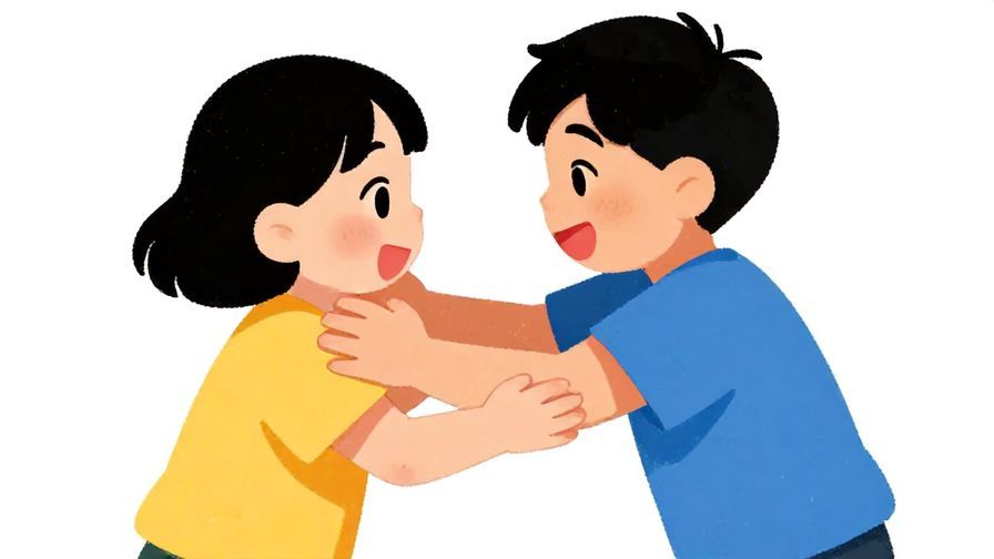 Illustration%20of%20a%20person%20playfully%20shaking%20off%20another%20who%20is%20clinging%20too%20close%2C%20bright%20colors%2C%20cartoon%20style