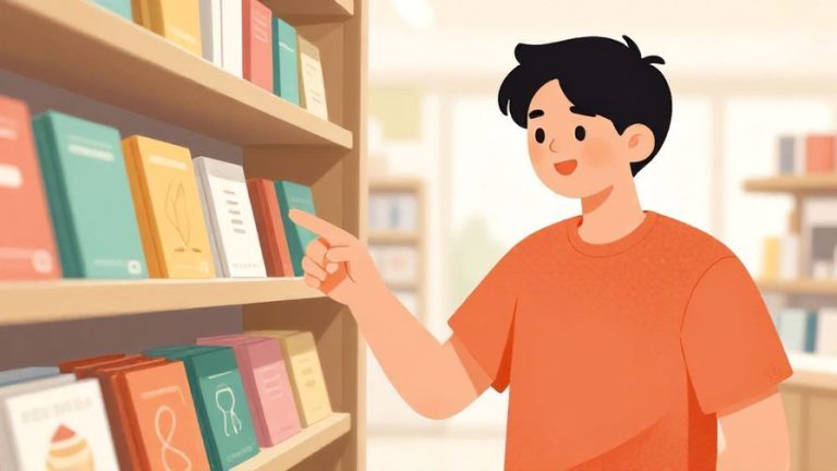 Illustration%20of%20a%20person%20pointing%20at%20an%20item%20with%20a%20friendly%20smile%20in%20a%20shop%20setting%2C%20bright%20colors%2C%20illustrated%20style