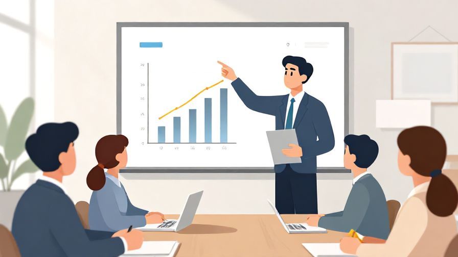 Illustration%20of%20a%20person%20pointing%20to%20a%20chart%20showing%20low%20success%20rate%2C%20formal%20meeting%2C%20bright%20office%2C%20illustrated%20style