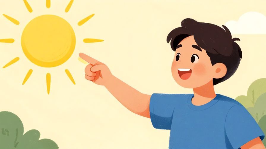 Illustration%20of%20a%20person%20pointing%20to%20the%20bright%20sun%20while%20talking%20enthusiastically%2C%20detailed%20background%2C%20vibrant%20colors%2C%20illustrated%20style