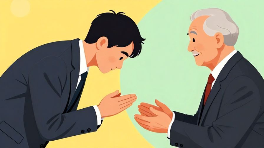 Illustration%20of%20a%20person%20politely%20bowing%20and%20asking%20for%20information%20from%20an%20elder%20or%20superior%2C%20formal%20setting%2C%20vibrant%20colors%2C%20illustrated%20style