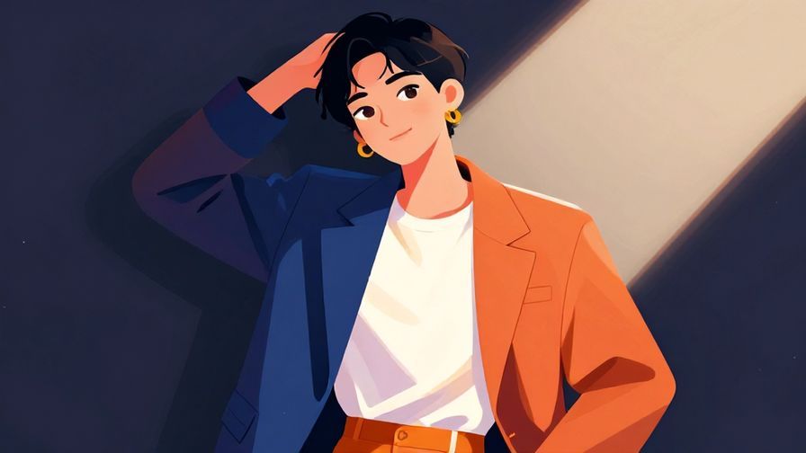 Illustration%20of%20a%20person%20posing%20confidently%2C%20with%20stylish%20clothes%20and%20soft%20light%20rays%20highlighting%20their%20look.%20Vibrant%20colors%2C%20illustrated%20style