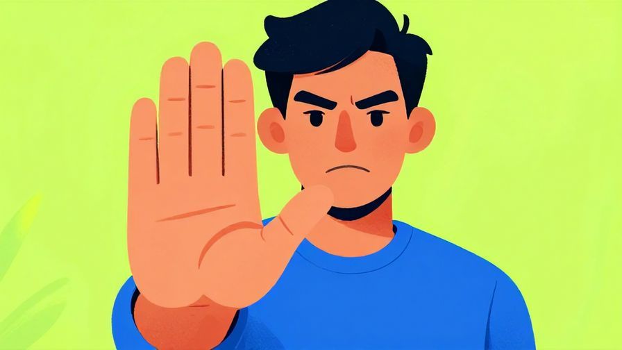 Illustration%20of%20a%20person%20putting%20their%20hand%20up%20with%20a%20stern%20face%20to%20show%20they%20want%20quiet%2C%20vibrant%20colors%2C%20illustrated%20style