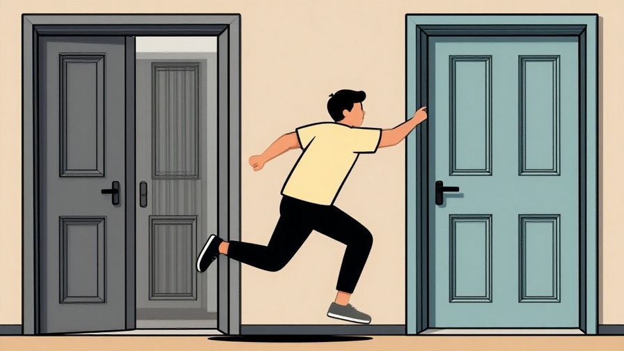 Illustration%20of%20a%20person%20quickly%20choosing%20between%20two%20doors%2C%20bright%20and%20energetic%20scene%2C%20illustrated%20style