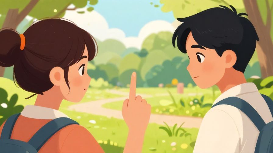 Illustration%20of%20a%20person%20raising%20a%20finger%20as%20a%20gentle%20warning%20while%20another%20listens%20carefully%2C%20outdoor%20park%20scene%2C%20vibrant%20colors