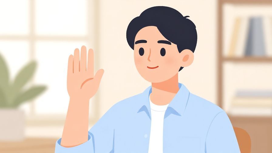 Illustration%20of%20a%20person%20raising%20their%20hand%20slightly%20with%20a%20polite%20smile%2C%20soft%20indoor%20setting