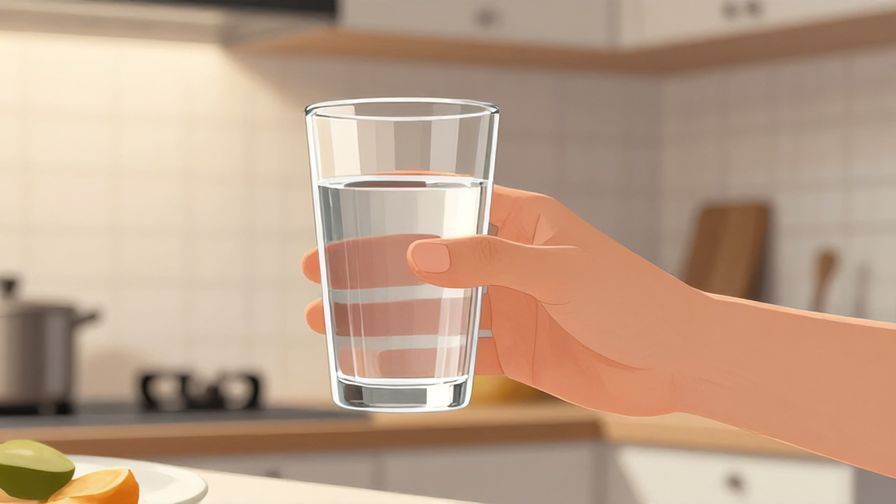 Illustration%20of%20a%20person%20reaching%20out%20for%20a%20glass%20of%20water%2C%20kitchen%20background%2C%20warm%20lighting%2C%20illustrated%20style