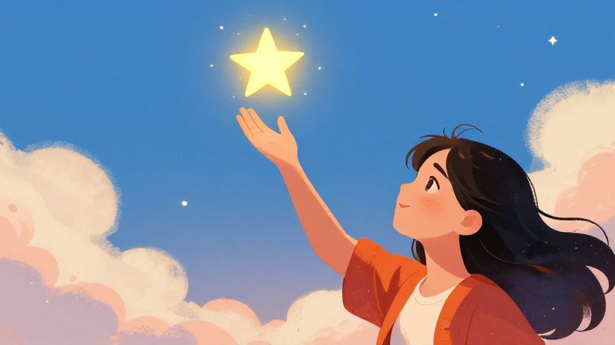 Illustration%20of%20a%20person%20reaching%20out%20to%20catch%20a%20shining%20star%20in%20the%20sky%2C%20vibrant%20colors%2C%20illustrated%20style