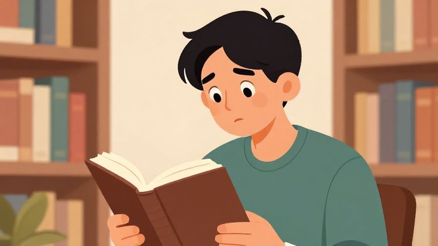 Illustration%20of%20a%20person%20reading%20a%20book%20with%20an%20intrigued%20expression%2C%20library%20background%2C%20warm%20colors%2C%20illustrated%20style