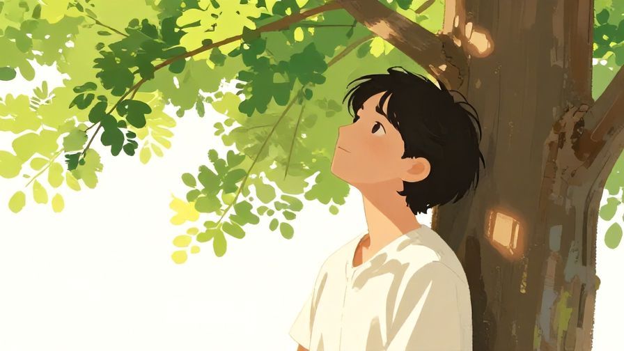 Illustration%20of%20a%20person%20reflecting%20peacefully%20under%20a%20tree%2C%20soft%20sunlight%2C%20calm%20expression%2C%20vibrant%20colors%2C%20illustrated%20style